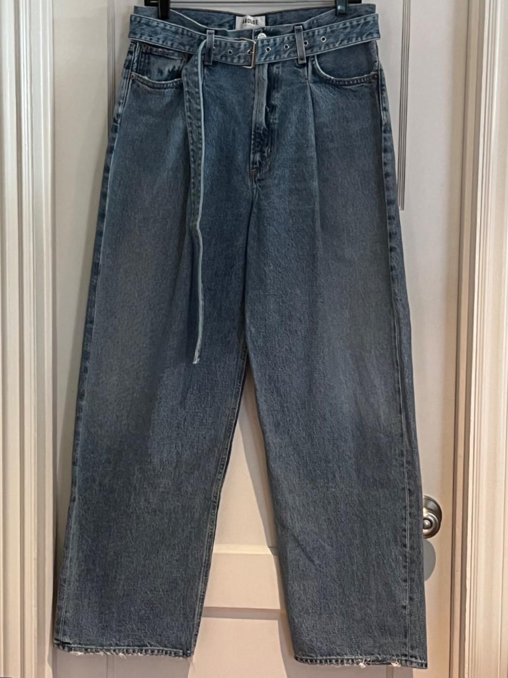 Agolde Baggy Belted Jeans - Picture 5 of 7